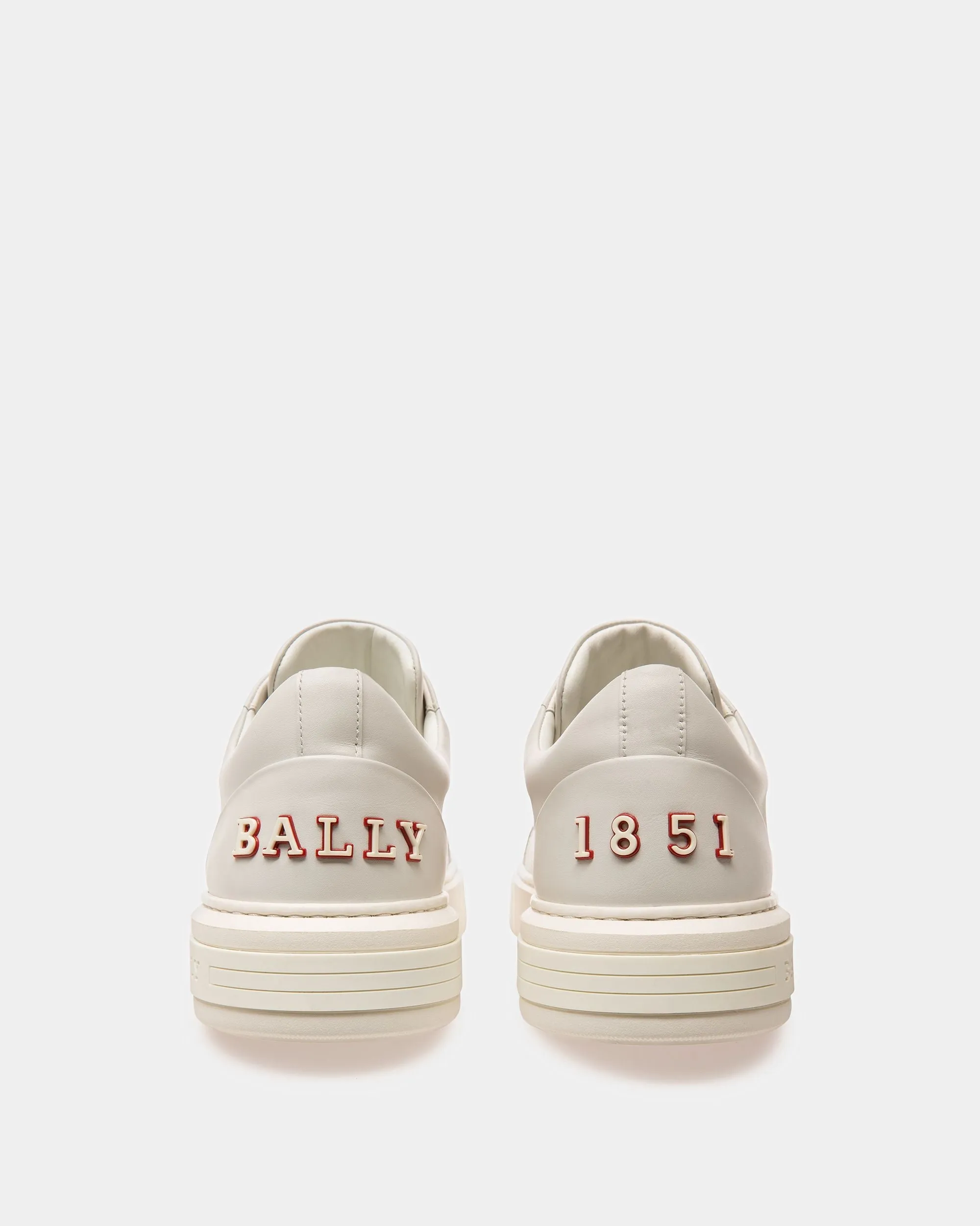 Melys Leather Sneakers In White