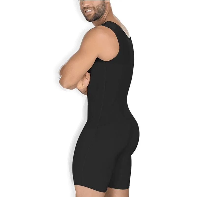 Men Bodysuit Waist Trainer Compression Shaper