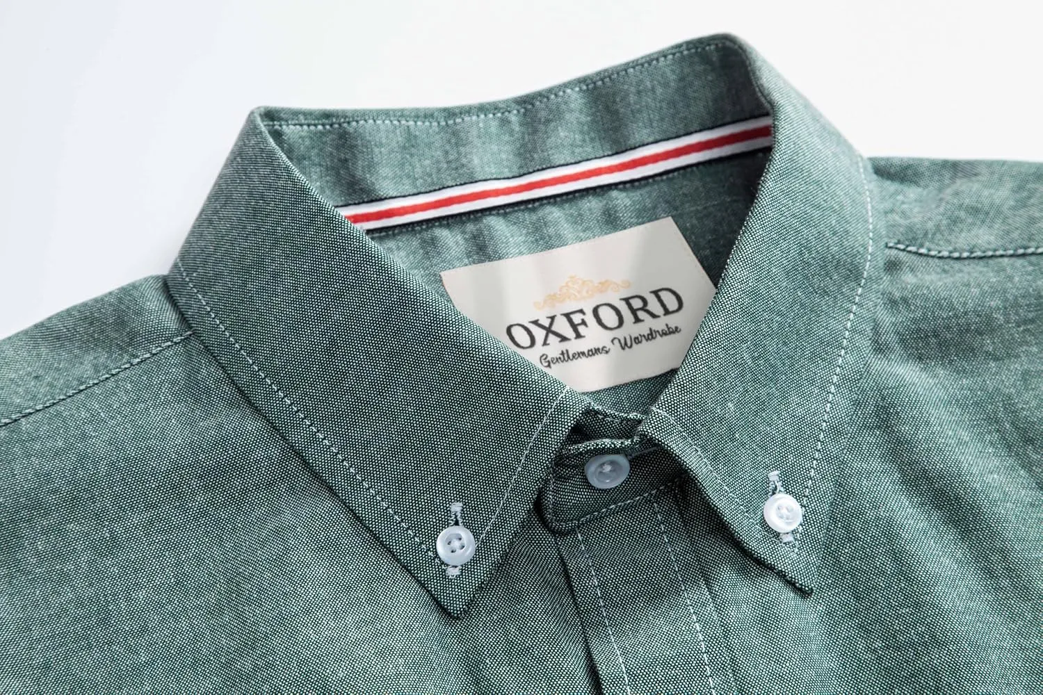 Mens Oxford Shirts Long Sleeve Slim Fit Lightweight Casual Button Down Shirts with Pocket