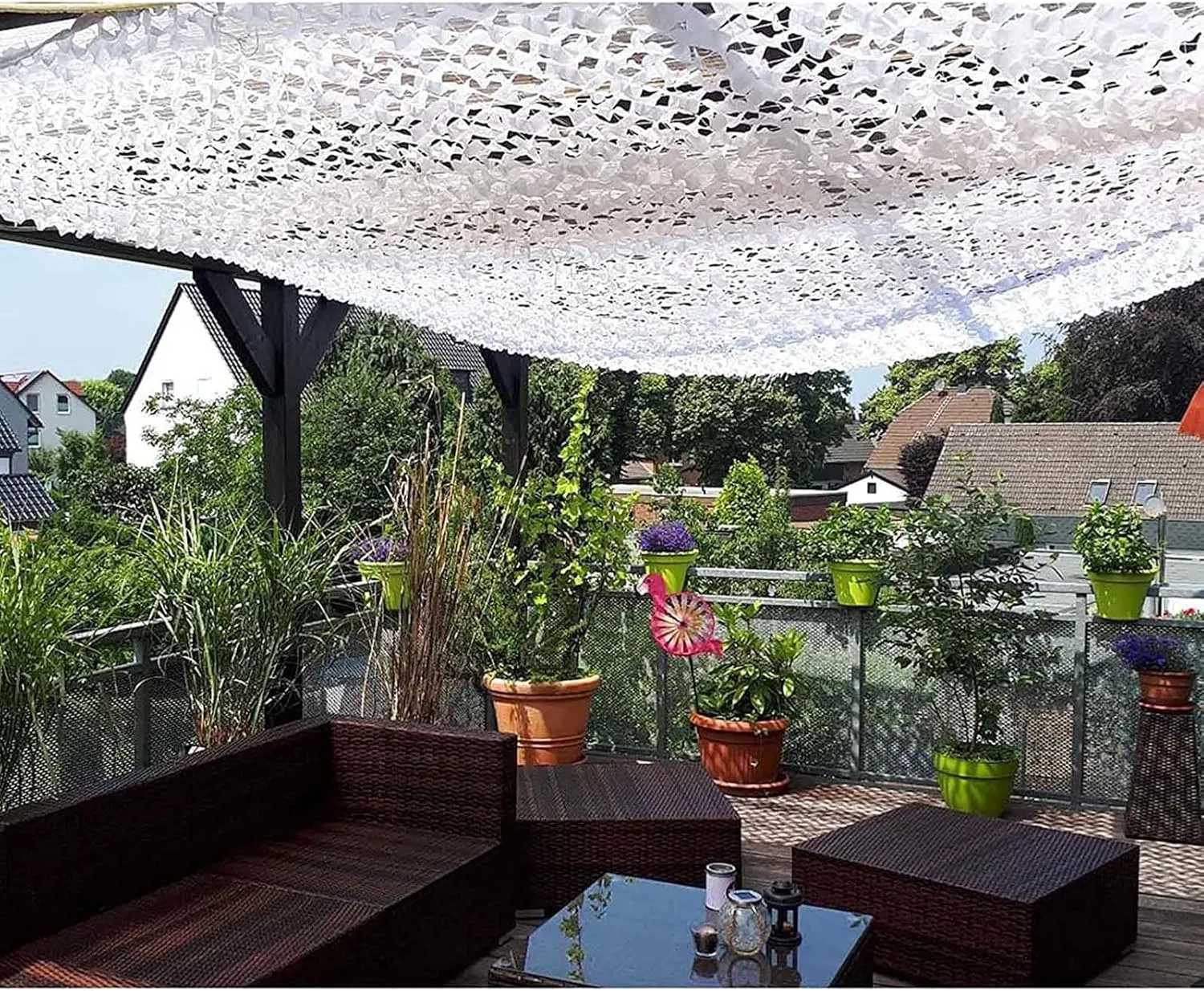 Military Camouflage Net,Hunting Camouflage Netting,Shade Net for Patio,2/3/4/5/6/7/8m,Windproof Car Canopy,Background Decoration,Various Sizes
