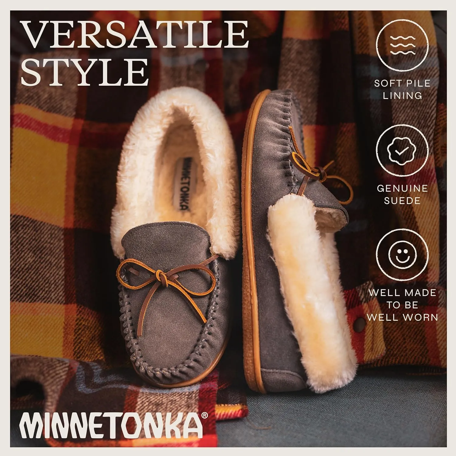 Minnetonka Women's Camp Collar Moc