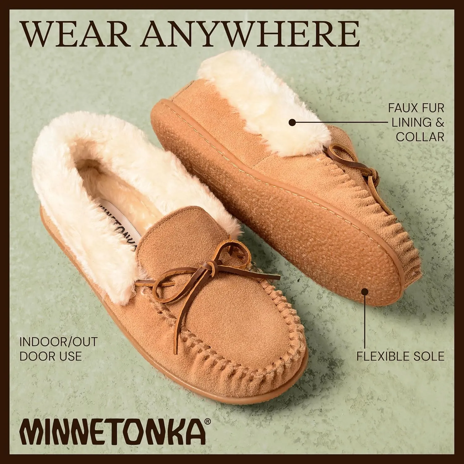 Minnetonka Women's Camp Collar Moc