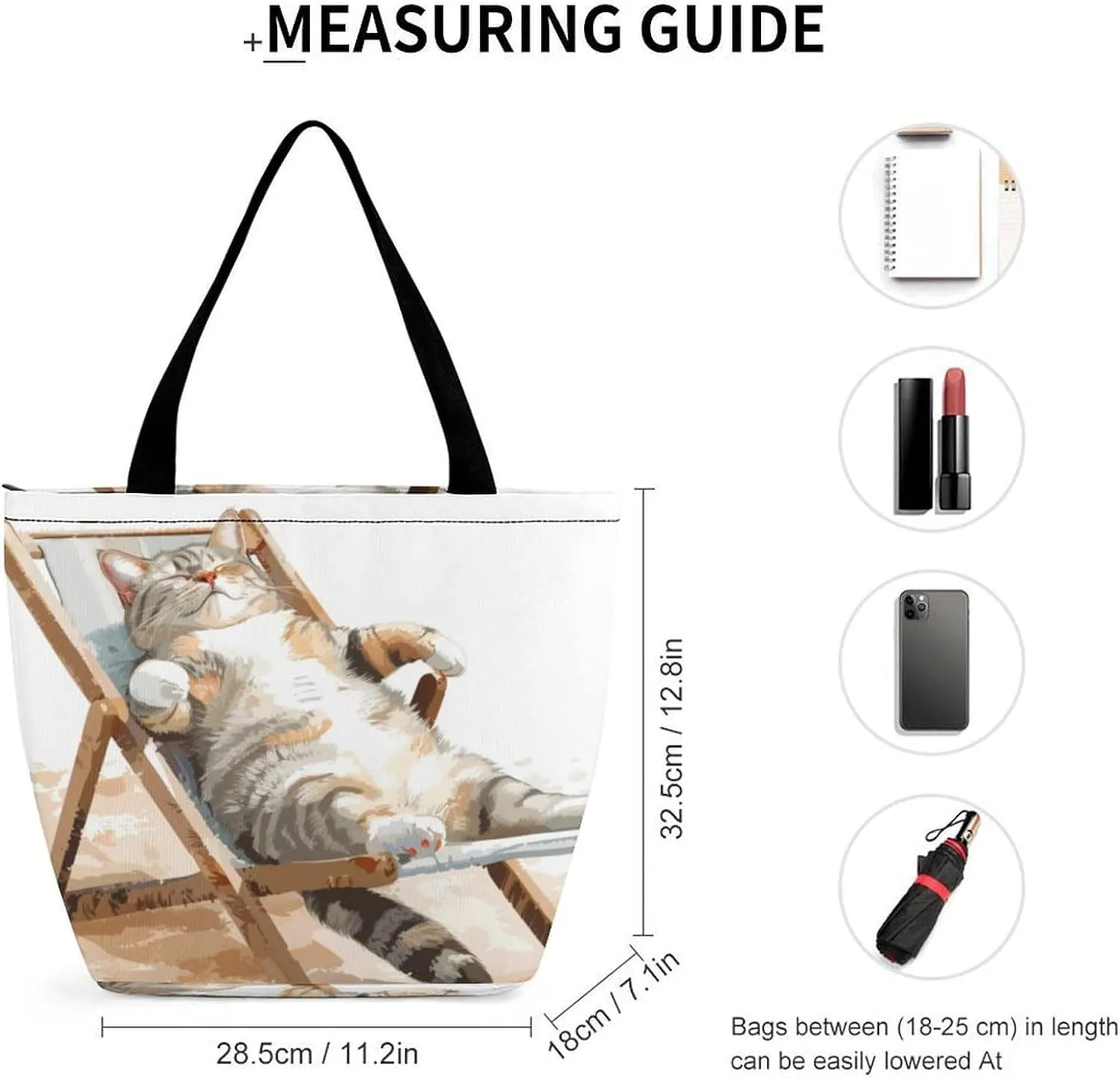 MoBlinko Holiday Cat Women Tote Bags Yoga Reusable Grocery Bagsshoulder Bag Handbag with Zipper