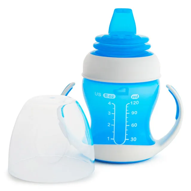 Munchkin- Gentle™ Transition Cup 4 Oz -  4 Months - Blue