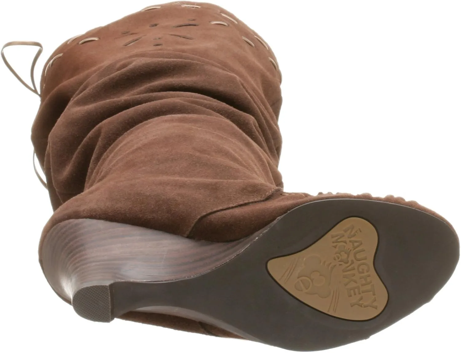 Naughty Monkey Women's SNO Ball Wedge Boot