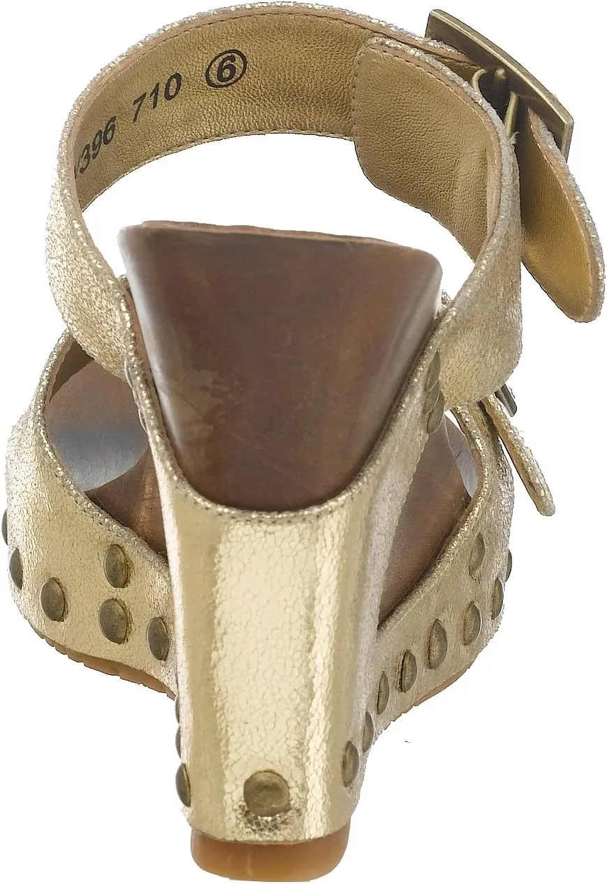 Naughty Monkey Women's Vegas 2 Strap Wedge Sandal