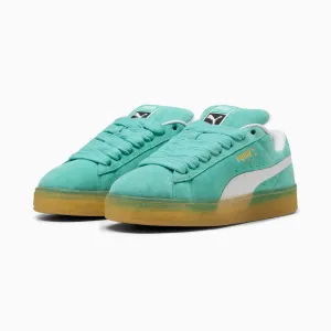 NEW Men's PUMA XL Aquatic White SUEDE Shoes AUTHENTIC IN BOX