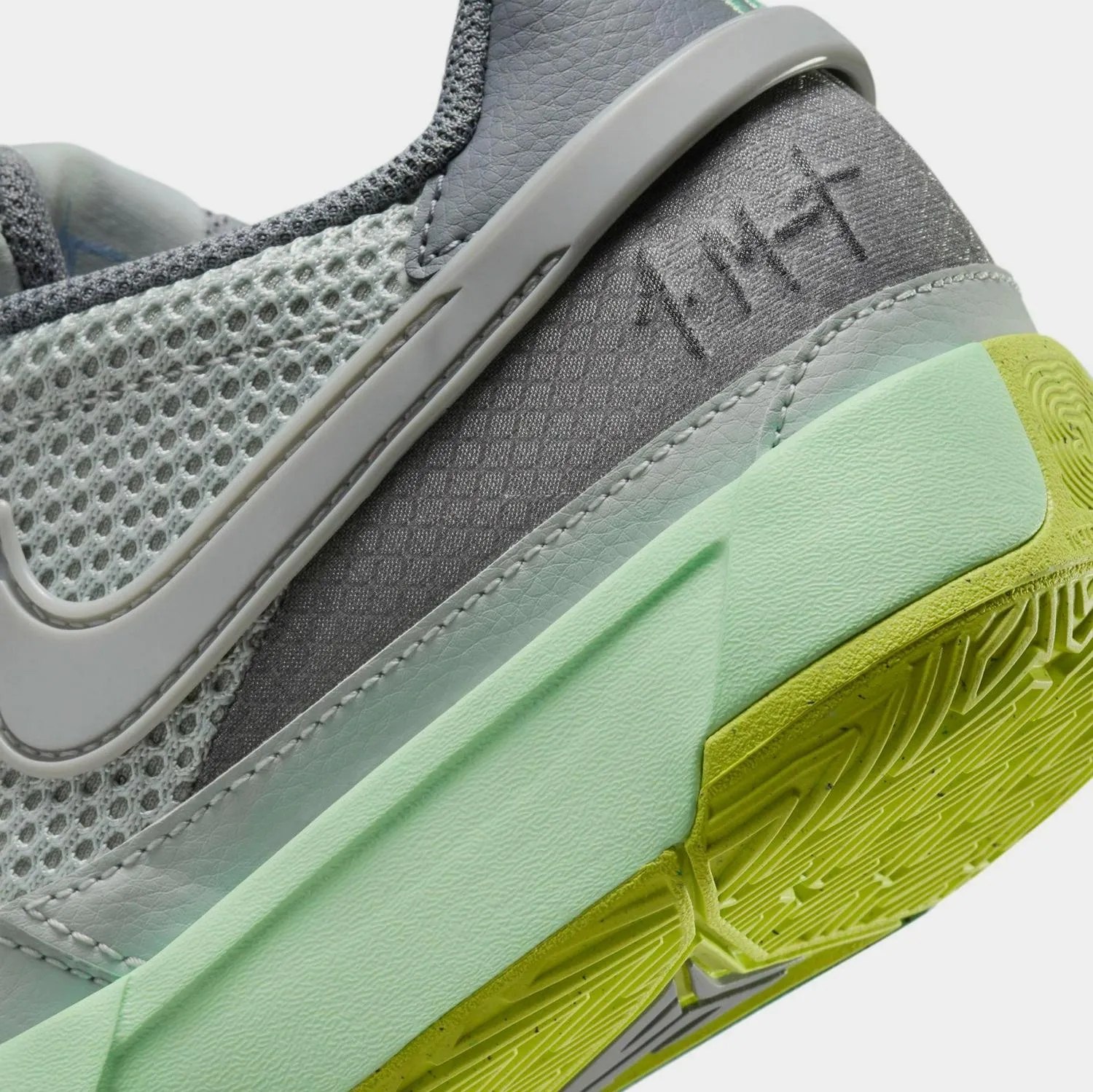 Nike Ja 1 Flash GS Cool Gray Silver Green DX2294-003 Shoe Sneaker Trainer