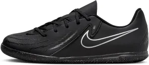 Nike Jr. Phantom GX 2 Club Little/Big Kids' IC Soccer Shoes (FJ2606-001, Black/Black)