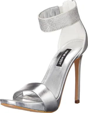 Nine West Women's Utell3 Ankle Strap Heeled Sandal