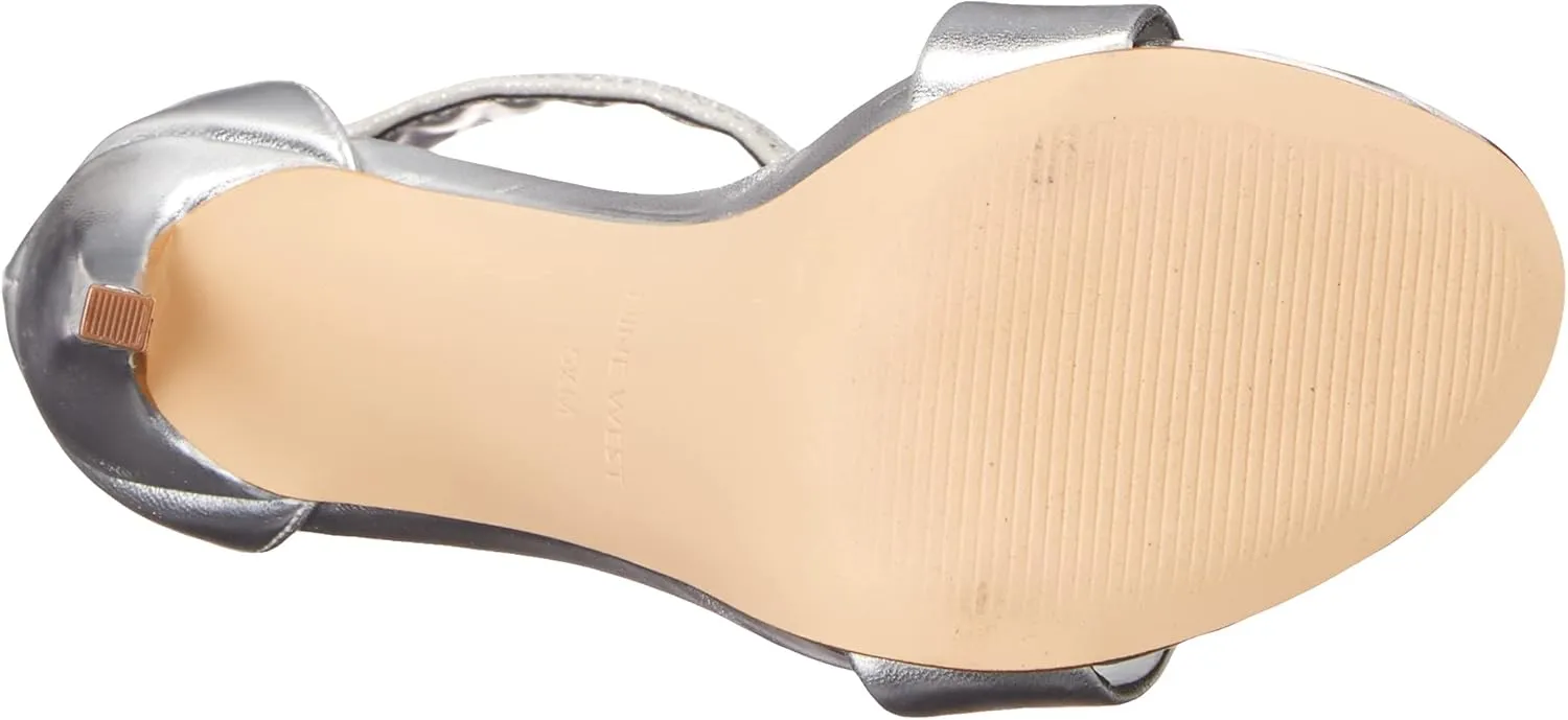 Nine West Women's Utell3 Ankle Strap Heeled Sandal