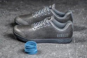 NORDIC GREY LEATHER TRAINER (WOMEN'S)
