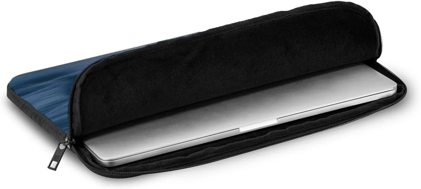 Ocean Sailing Pattern Shockproof Portable Laptop 13 inch Sleeve Bag for Men and Women - Ideal for Business Travel, School, and Daily Use