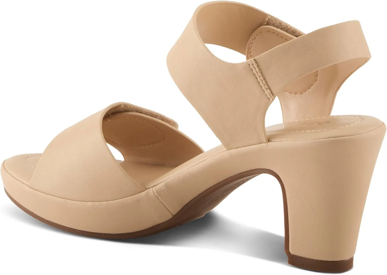 PATRIZIA Spring Step Dade Sandals for Women - Ladies Casual Platform Sandal with Hook and Loop - Slip-On Womens Sandals for Any Event