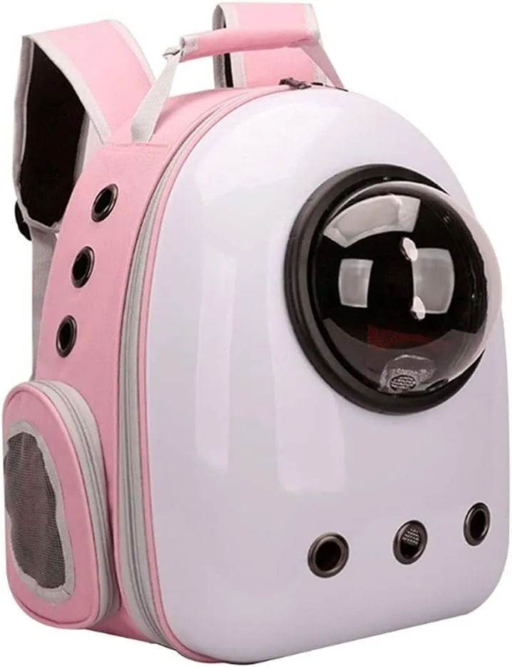 pet Backpack Portable Travel Pet Carrier Backpack Dome Space Capsule Waterproof Outdoor Breathable Cat Bubble Traveler Knapsack Bags