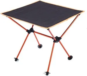 Portable Outdoor Camp Table, Multi-Purpose Folding Picnic Table with Oxford Cloth, Aviation Aluminum Alloy for Camping, BBQ, Hiking