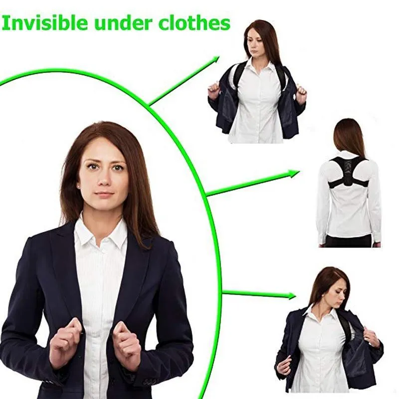 Posture Corrector Device Adjustable Shoulder Stabilizer Posture Trainer