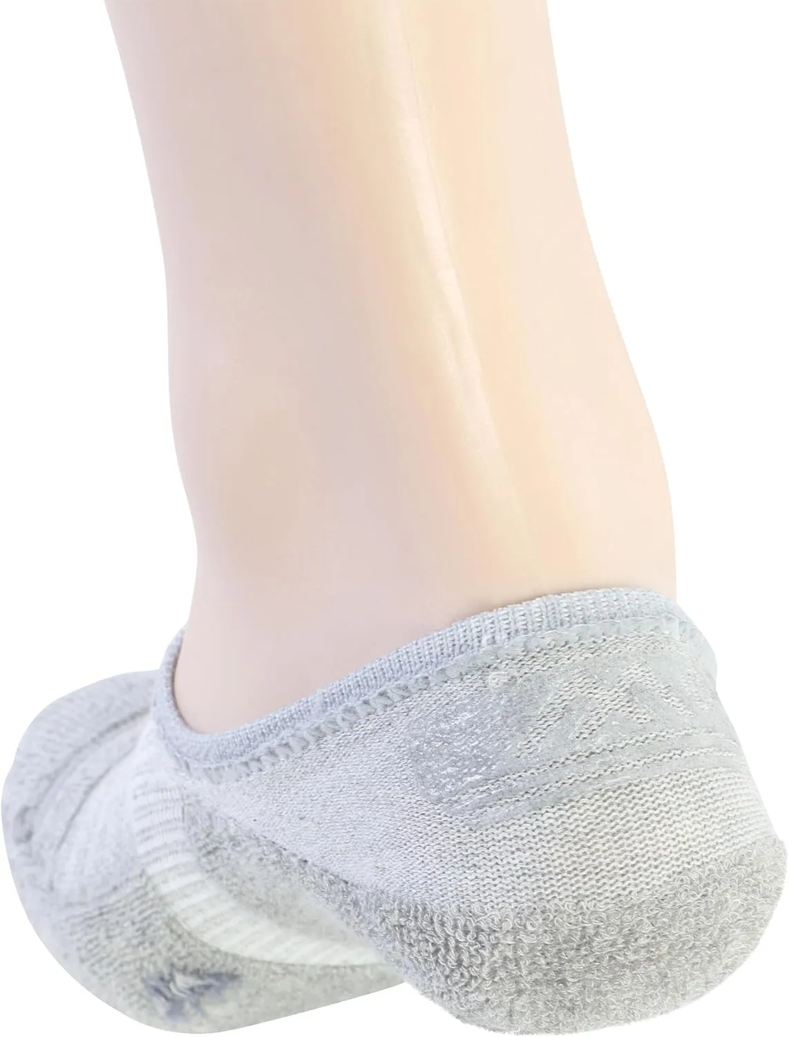 Pro Mountain Seamless Thick No Show Socks For Women Cotton Cushioned Low 6 Pack