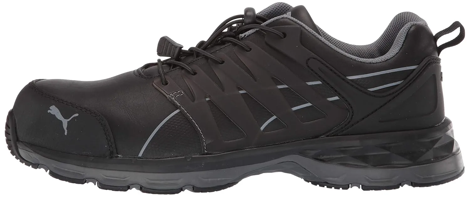 PUMA Men's Velocity 2.0 Black Industrial Shoe, 12