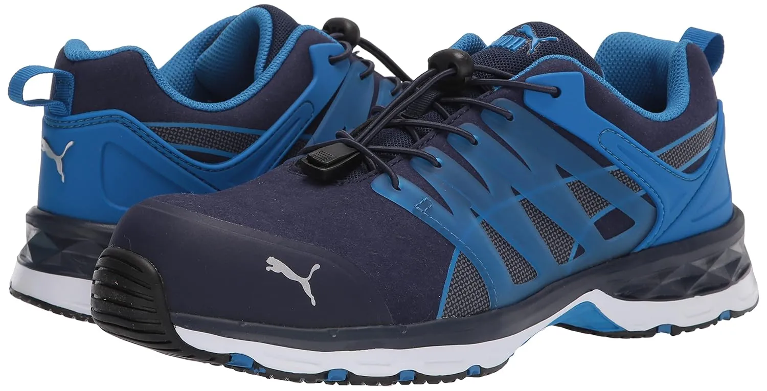 PUMA Men's Velocity 2.0 Blue Industrial Shoe, 12