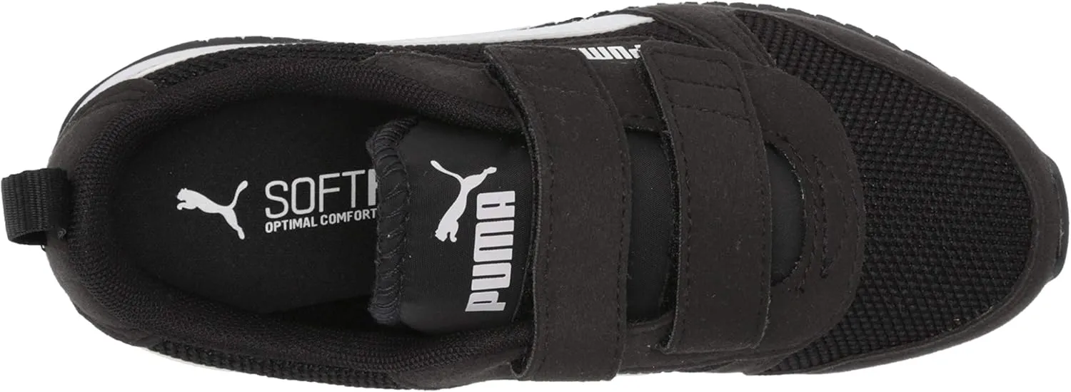 PUMA Unisex-Child St Runner Hook and Loop Sneaker