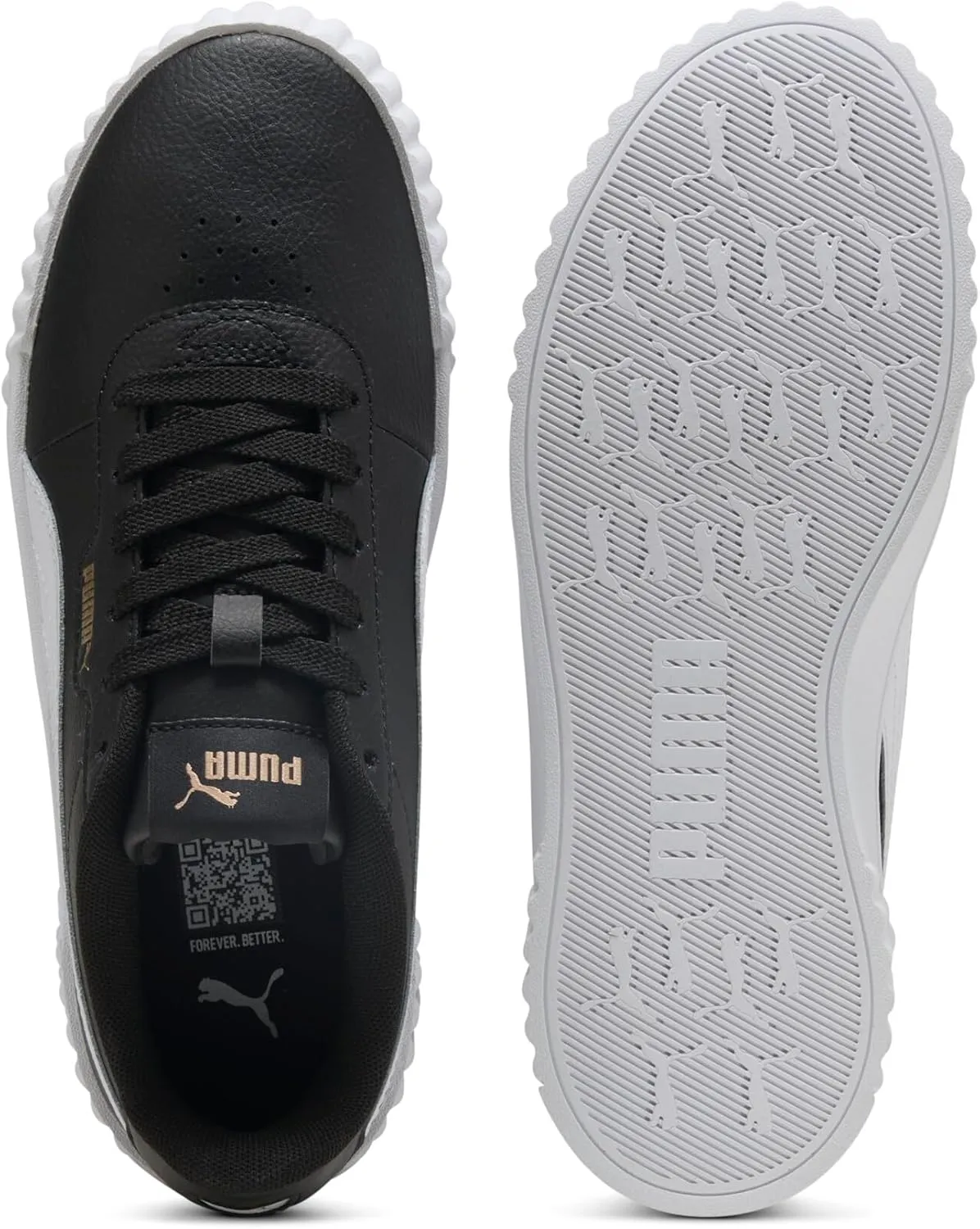 PUMA Women's Carina Leather Shoes Sneaker