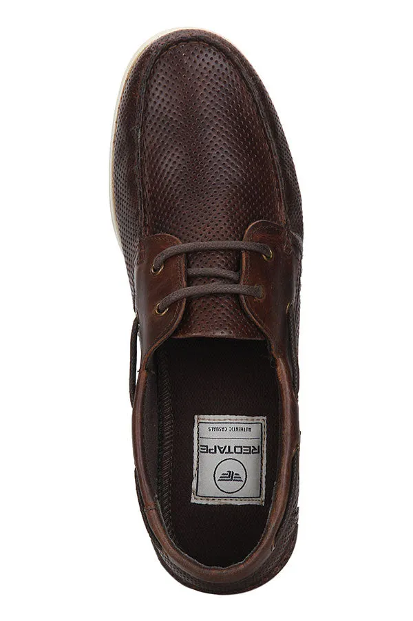RedTape Men Brown Boat Shoes