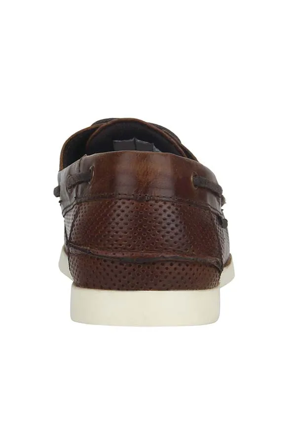 RedTape Men Brown Boat Shoes