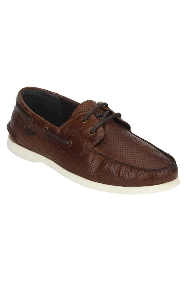 RedTape Men Brown Boat Shoes