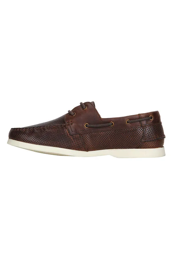 RedTape Men Brown Boat Shoes