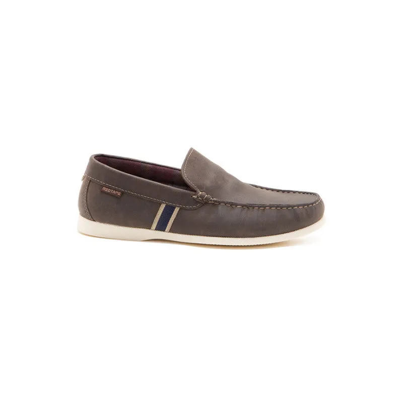 RedTape Men Dark Brown Loafers