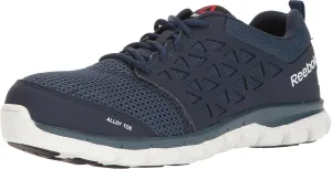 Reebok Men's Rb4041 Sublite Cushion Safety Toe Athletic Work Shoe Black