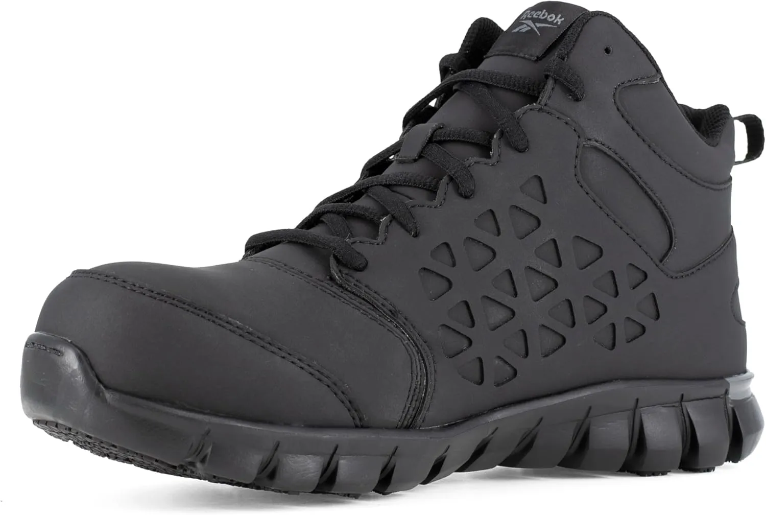 Reebok Women's Sublite Cushion Work Exofuse Mid Ct Construction Shoe