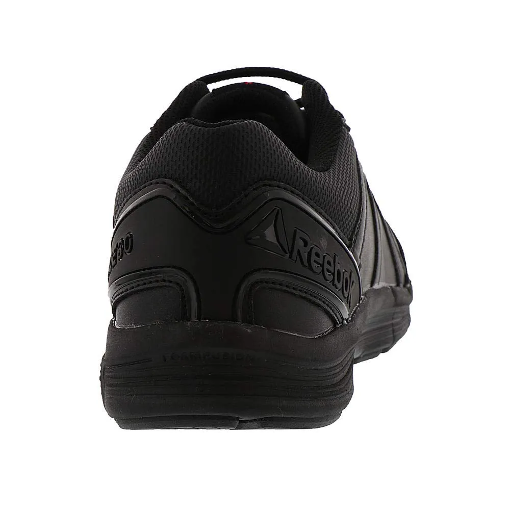 Reebok Work Men's Guide Work Soft Toe Shoe Safety, Black, 7.5 M US