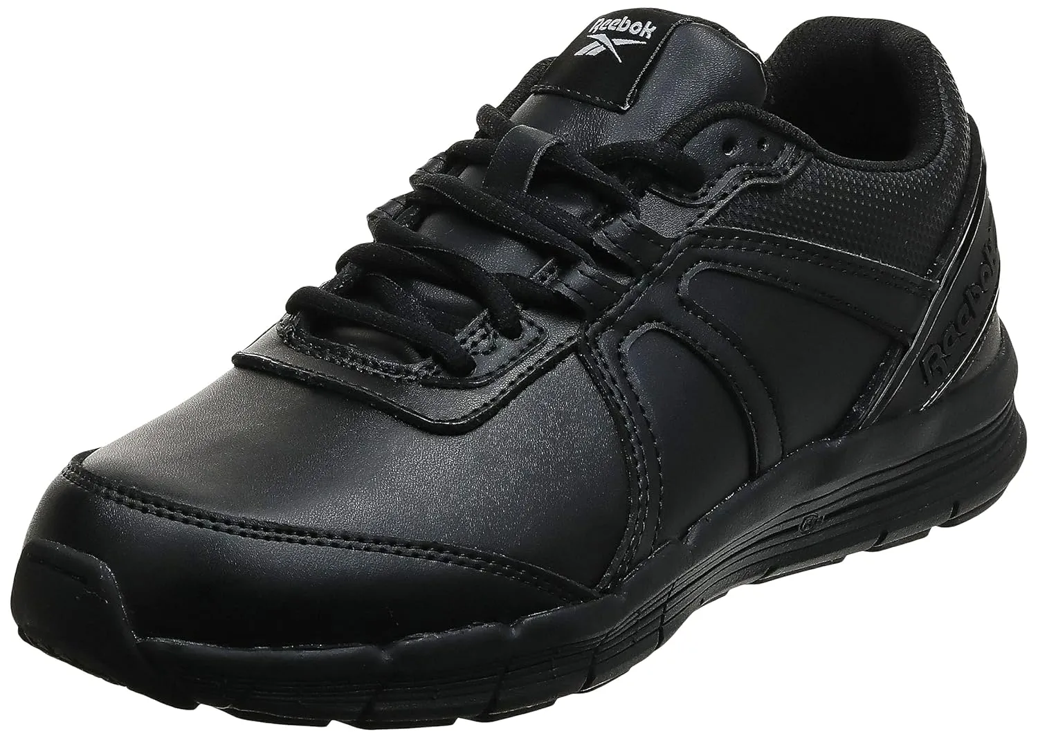 Reebok Work Men's Guide Work Soft Toe Shoe Safety, Black, 7.5 M US