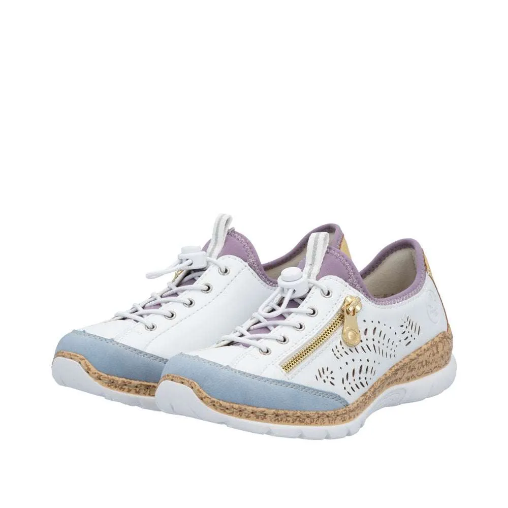 Rieker Elasticated Comfort Trainer|N42K680