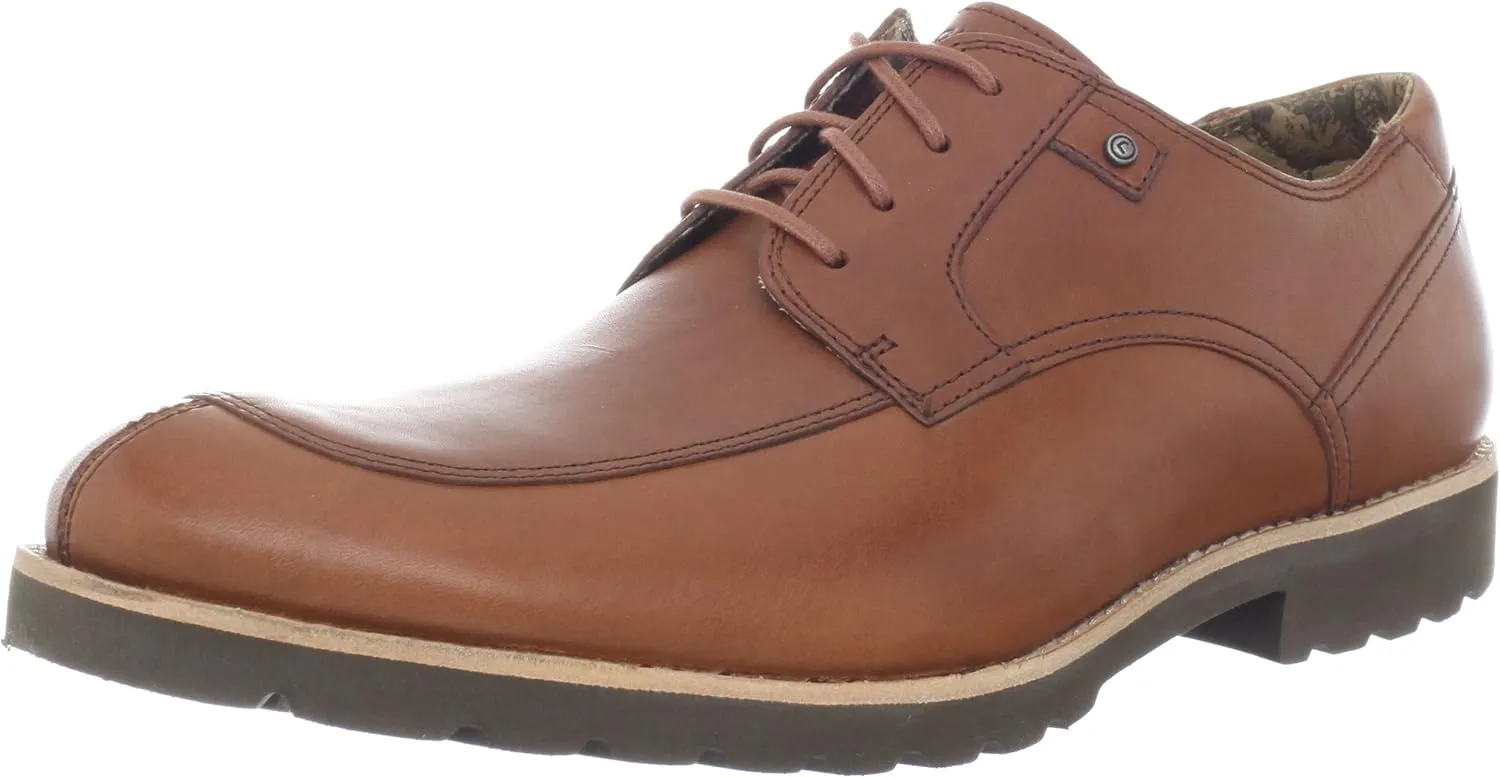 Rockport Men's British Tan Ledge Hill Moc Front 9 D(M) US