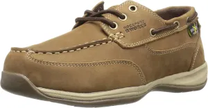 Rockport Work Men's Sailing Club RK6734 Industrial and Construction Shoe, Brown, 11.5 M US