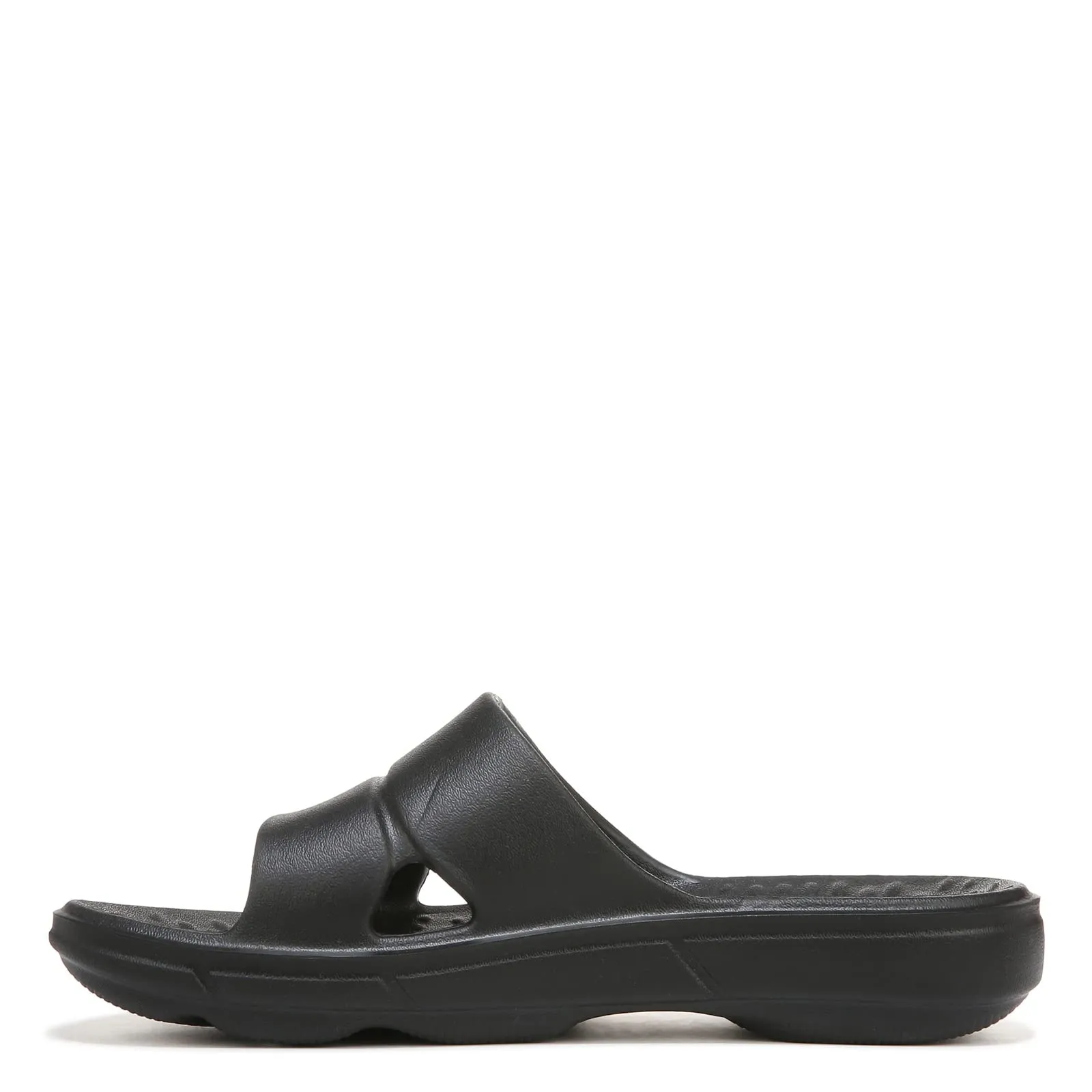 Ryka Womens Restore Recovery Slide Sandal, Black, 7 US