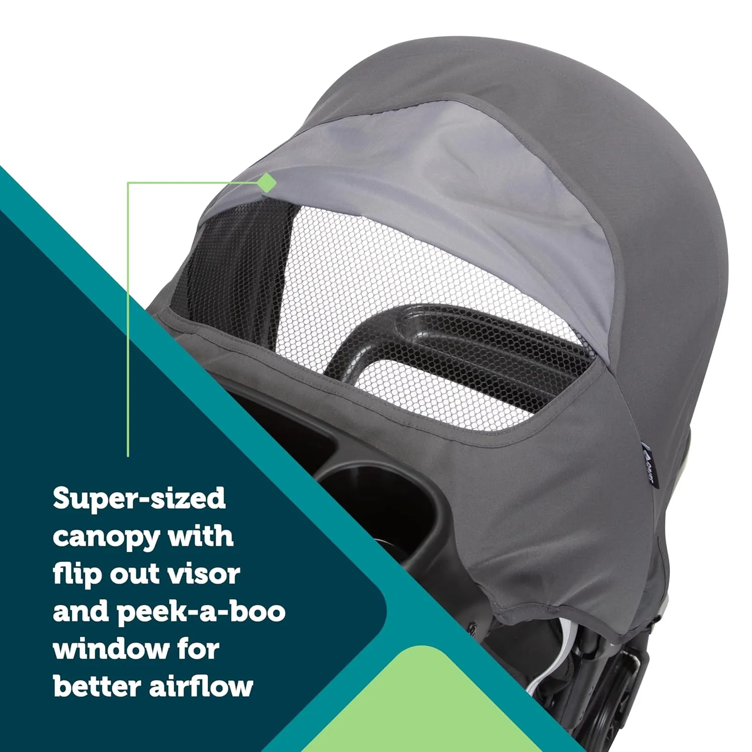 Safety 1st Smooth Ride Travel System Stroller and Car Seat OnBoard™ FLX - Efficient Infant Car Seat Stroller and Infant Car Seat and Stroller Combo, Monument