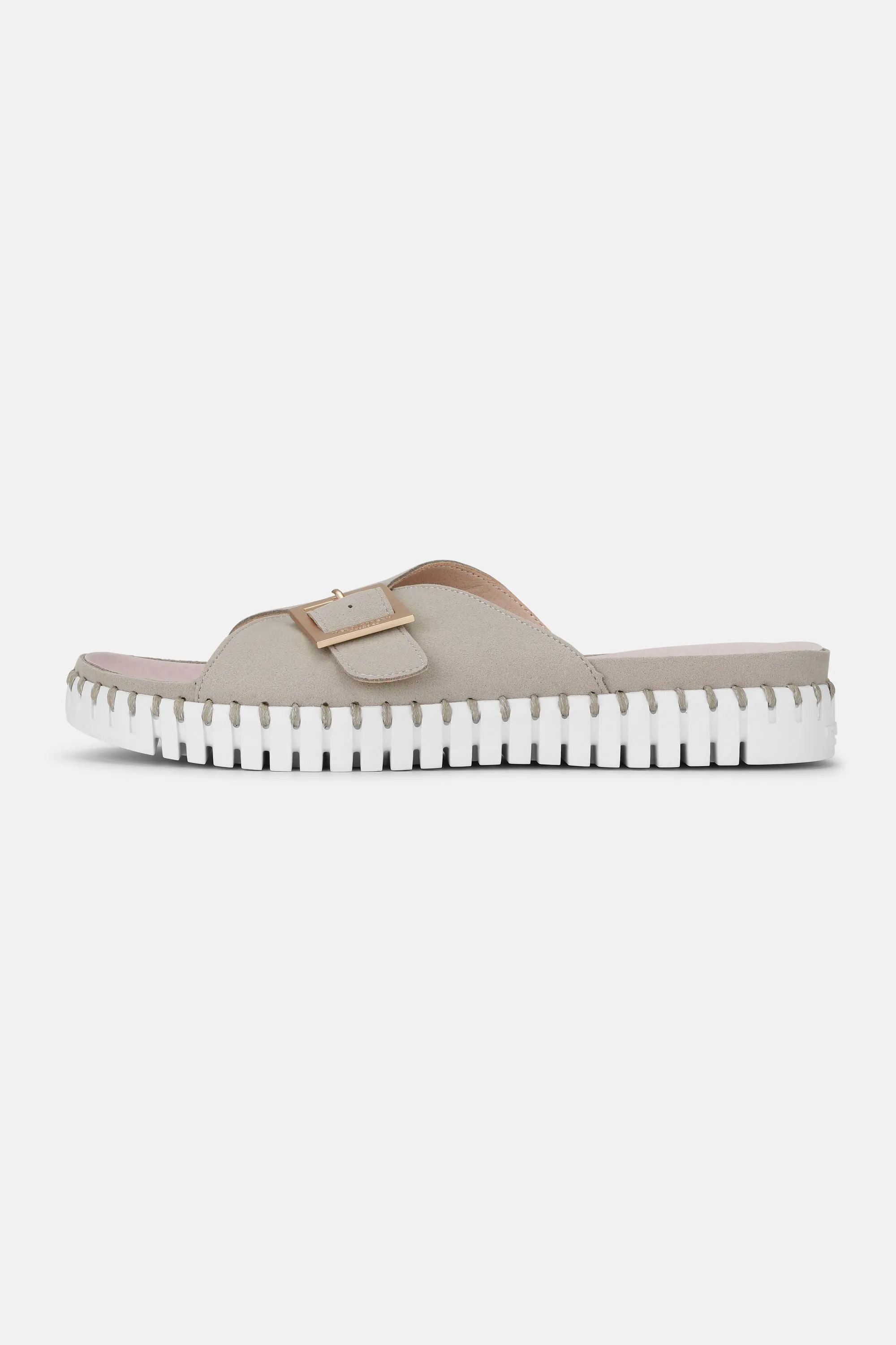 Sandals Buckle - Atmosphere White