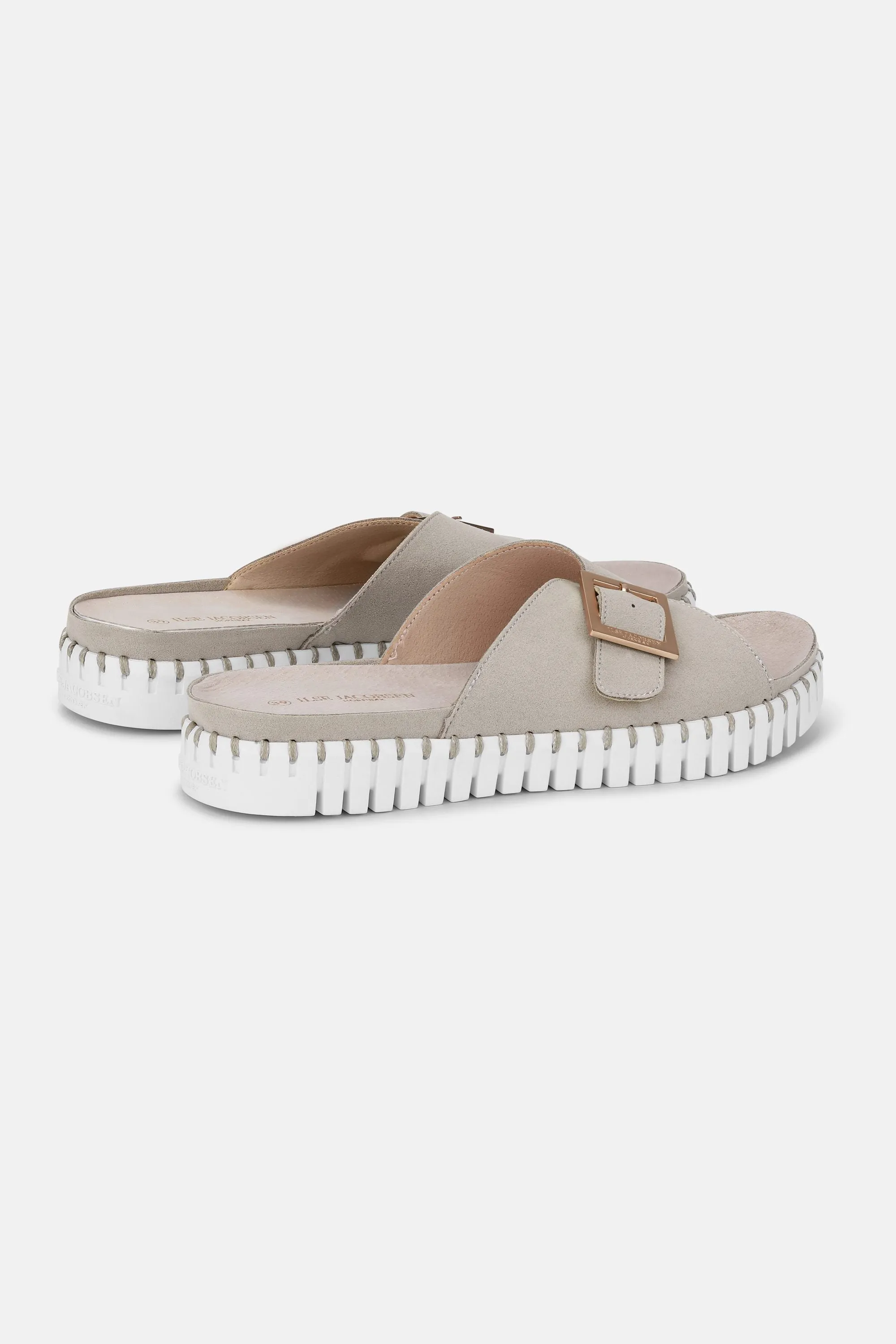 Sandals Buckle - Atmosphere White
