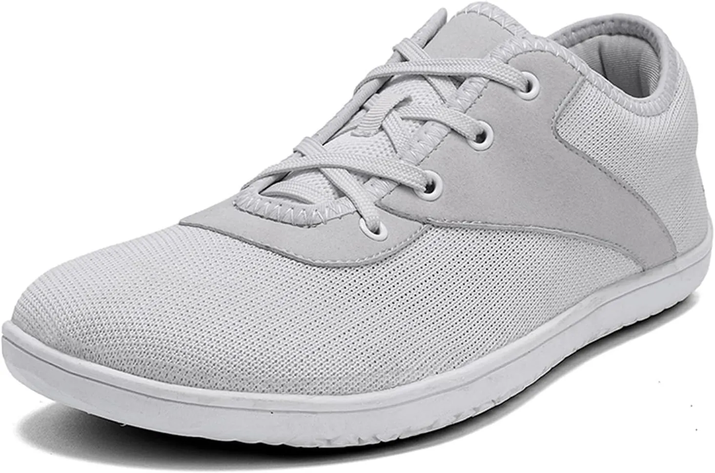 SECHRITE Womens Mens Wide Width Barefoot Sneakers Minimalist Zero Drop Sole Wide Toe Box Fashion Walking Shoes