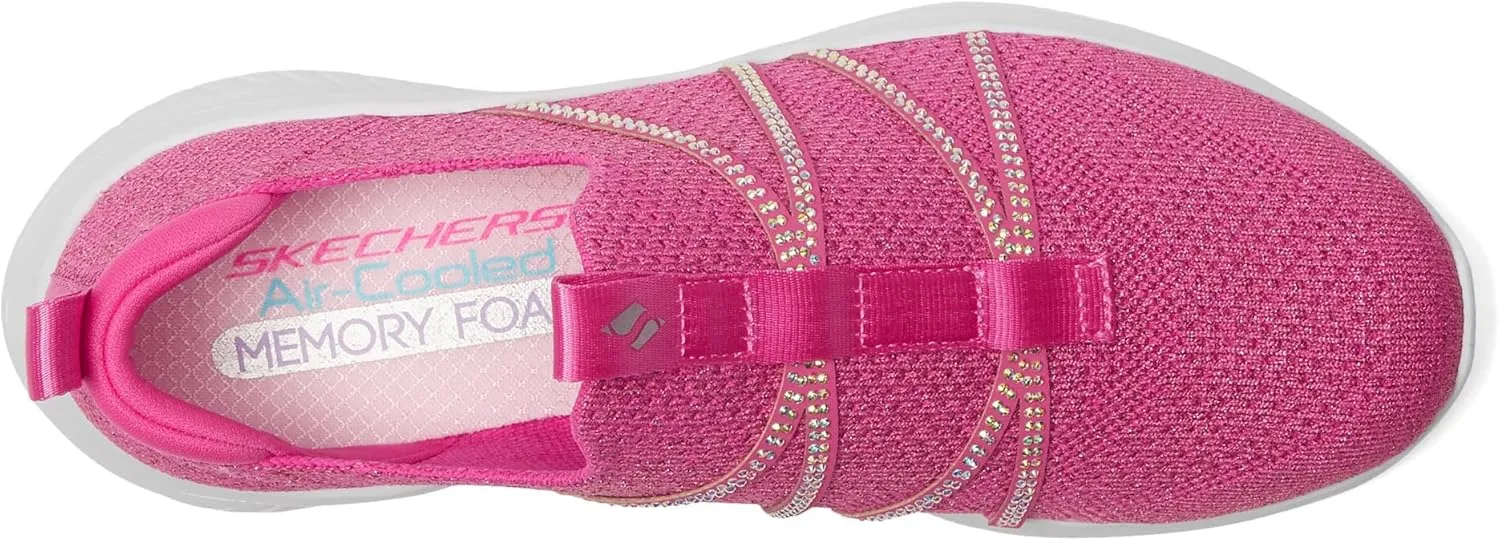 Skechers Girl's Ultra Flex 3.0-Crystal Spree Sneaker