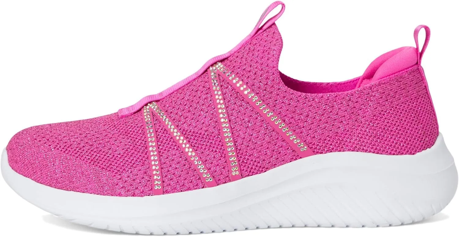 Skechers Girl's Ultra Flex 3.0-Crystal Spree Sneaker