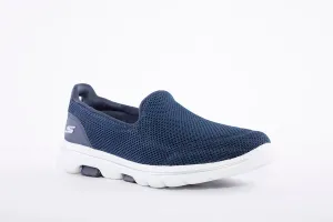 SKECHERS - GO WALK 5 TRAINER - NAVY/WHITE