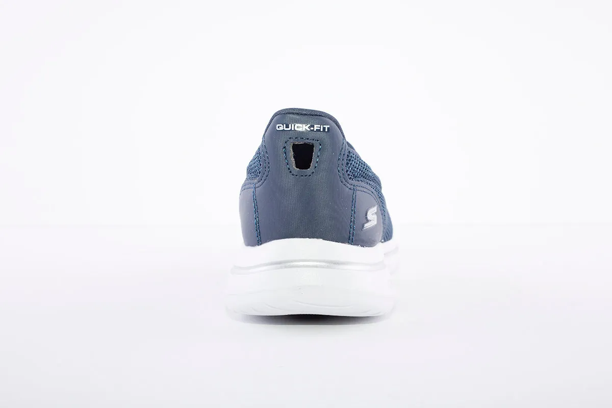 SKECHERS - GO WALK 5 TRAINER - NAVY/WHITE