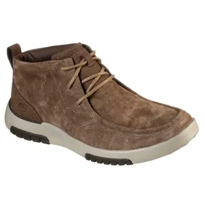 Skechers Mens Bellinger 2.0 Trembo Brown Suede Leather Boots 204225/BRN