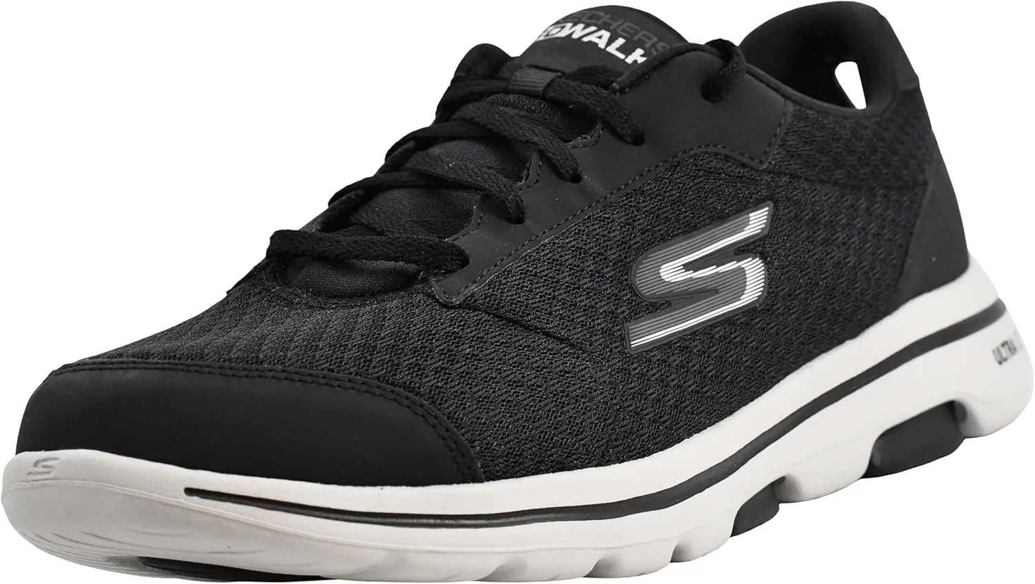 Skechers Men's Gowalk 5 Qualify-Athletic Mesh Lace Up Performance Walking Shoe Sneaker