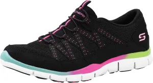 Skechers Women's Gratis Strolling Black/Multi Sneakers 9 M US